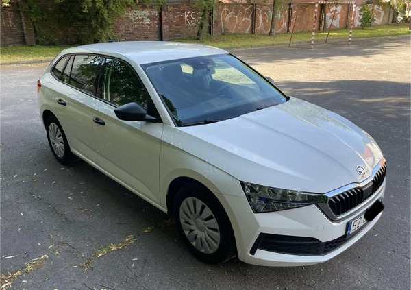 Skoda Scala cena 56000 przebieg: 77600, rok produkcji 2019 z Zabrze małe 67